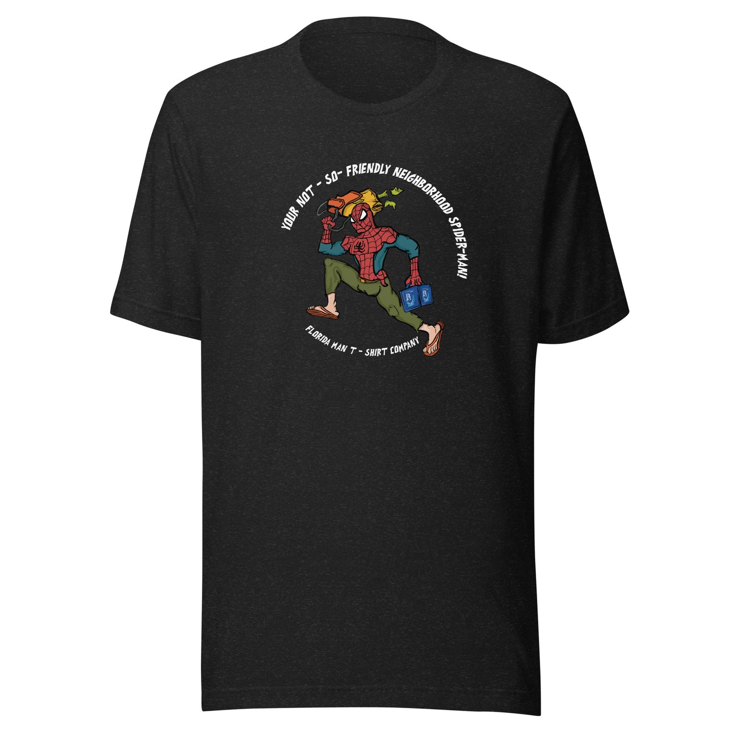 January Florida Man T-Shirt "Spidey" - Color