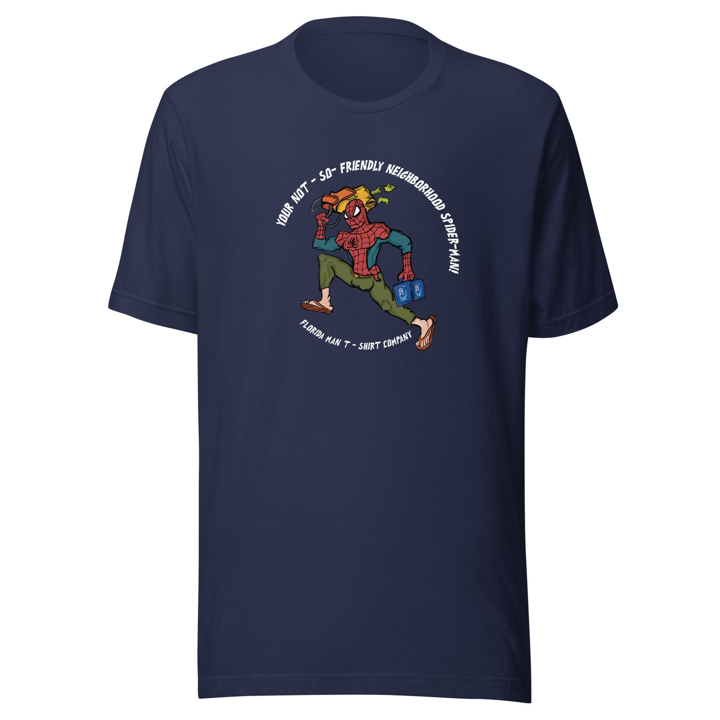 January Florida Man T-Shirt "Spidey" - Color